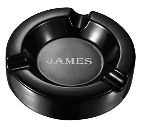 Personalized Visol Beatrix Circular Ceramic Ashtray…