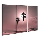 Format avec espacement : 130 x 80 cm - 3 pièces