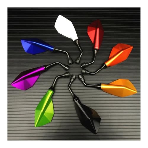 Espejo retrovisor de motocicleta dile adiós a los puntos ciegos con este reflector universal 2