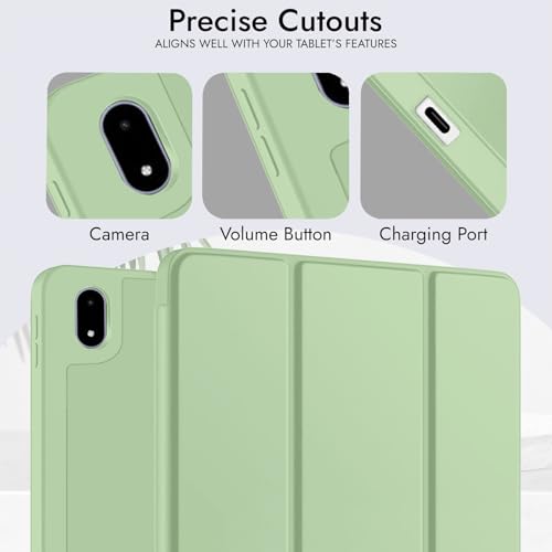 Image of Robustrion Cover Case for OnePlus Pad 4 13.2 inch /OnePlus Pad 3 13.2 inch Cover with [Pencil Holder], Flip Cover Case for One Plus Pad 4 /3 Cover 13.2 inch [Auto Sleep Wake Support] - Mint Green