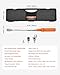 VEVOR Adjustable Torque Wrench 1/2 Inch Drive, 20-160Ft.lb/27.1-216.8Nm, 38MM Open End, 3/8 Inch Drive Torque Wrench with Interchangeable Jaw & Ratchet Head for HVAC, Car, Moto, Narrow Pipeline