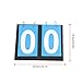 Scoreboard Score Keeper Score Flipper for Basketball Tennis Sports(Two Digit Scoreboard)