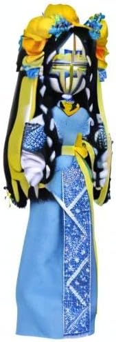 Miniatura 5 de Muñeca Motanka ucraniana coleccionable exclusiva de 12 pulgadas sobre base de madera, muñeca de la madre naturaleza, diseño eslavo hecho a mano en