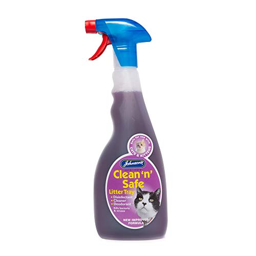 Johnson's Vet  Clean 'n' Safe - Desinfectante de bandeja para arena de gato