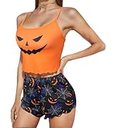 Zando Summer Pajamas for Women Set Sexy Pajama Set for Women Cute Pajama Sets for Women Cami Top ...