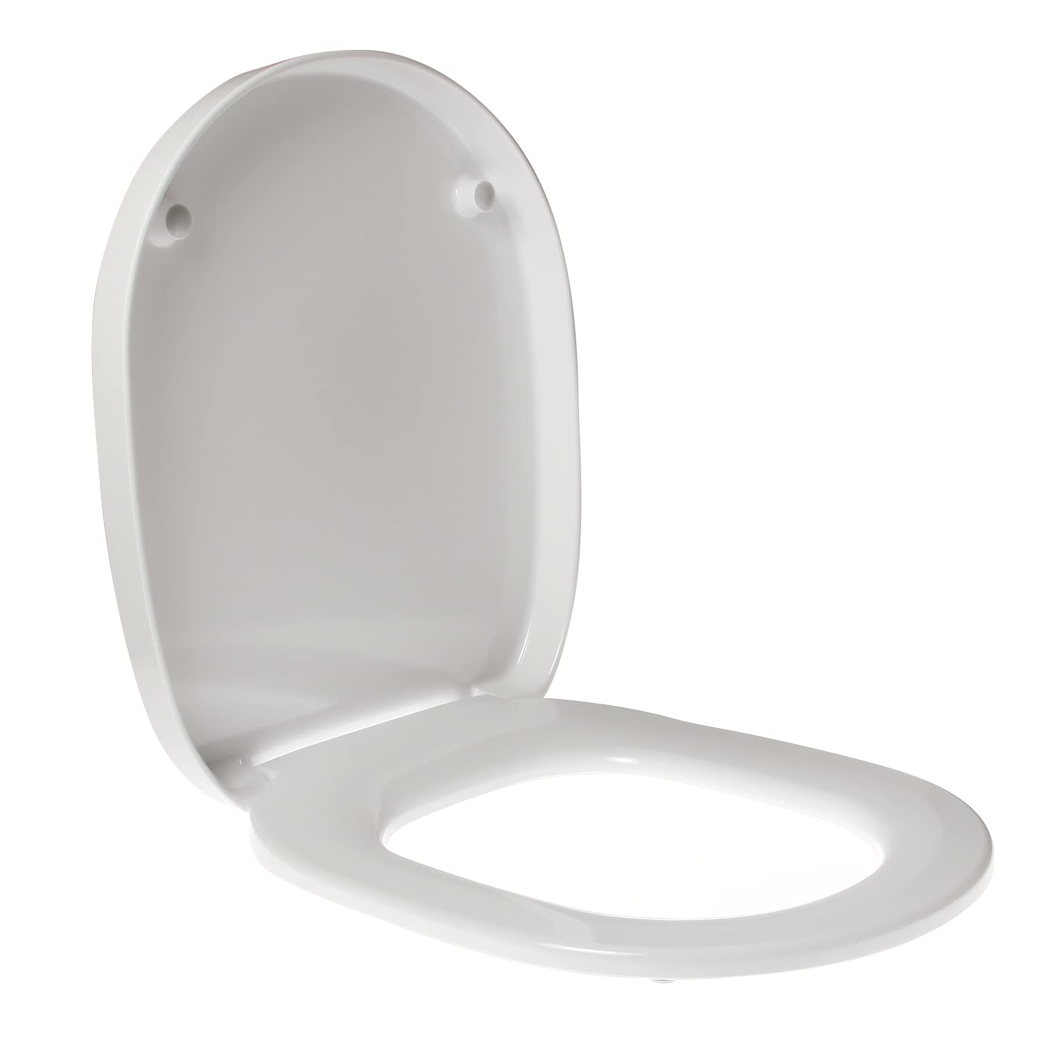 Copriwater per IDEAL STANDARD CONNECT AVVOLGENTE come ORIGINALE TERMOINDURENTE BIANCO cerniera inox