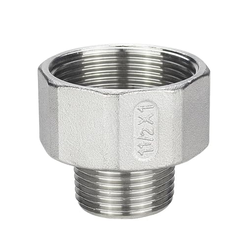 Raccord réducteur inox pour installer pompe jardin et plomberie maison