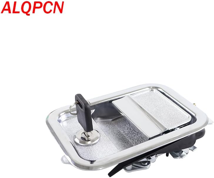 Metal Exterior Door Handle with Latch Chrome Compatible with Freightliner Argosy Century Class Columbia Coronado 2003-2014 (Left)
