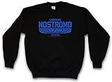  Urban Backwoods USCSS Nostromo I Sweatshirt Pullover Sweater Pull Noir Taille XL