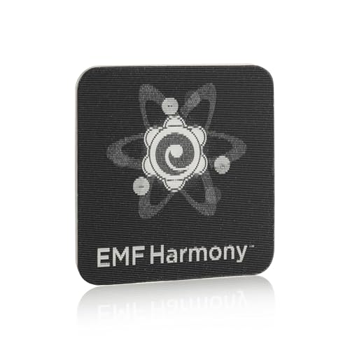 EMF Harmony Harmonizer Plus Phone Sticker 1.2 Stainless Steel Adhesive Disc for Phones & Devices Reusable Accessory for Daily Peace of Mind in The Modern Age