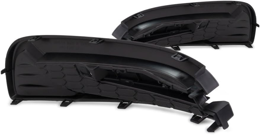 For Honda Civic 2013 2014 2015 Fog Light Cover Driver And Passenger Side | Pair | Front | Textured Black | Made Of PP Plastic | Replacement For HO1038113, HO1039113 | 71107TR3A61, 71106TR3A61