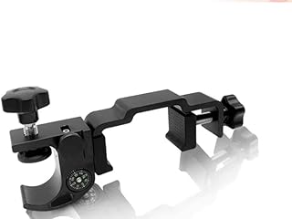 AMNOUR Universal Hand Thin Holder Pole clamp with Compass and Open Data Collector Holder