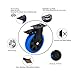 6 inch Heavy Duty Caster Wheel 2400 Lbs Swivel Caster Wheel Industrial Casters Set of 4 Plate Casters Dual Lockable 360 Degree Polyurethane Wheels for Cart Trolleys Furniture Equipment