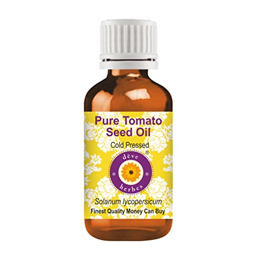 Deve Herbes Pure Tomato Seed Oil (Solanum lycopersicum) Non-Sticky, 15 ml (Pack of 1)
