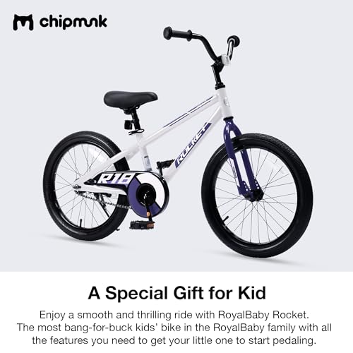 Image of Chipmunk Kids Bike Toddlers 12 14 16 18 Inch Wheel Bicycle Beginners Boys Girls Ages 3-11 Years, Multiple Color Options