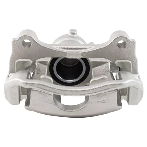 Image of TRQ Rear Left Brake Caliper w /Bracket Drivers Side