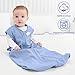 Yoofoss Baby Sleep Sack 0-6 Months Baby Wearable Blanket 100% Organic Cotton 2-Way Zipper TOG 0.5 Toddler Sleeping Sack 3, Lightweight Sleep Sacks for Babies