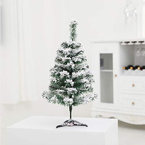 Yumuo Eco-Friendly Christmas Tree, Artificial Flocked Xmas Pine Tree With Sturdy Metal Legs For Christmas Themed Party Decoration-Snow Tree 300Cm #TOP4
