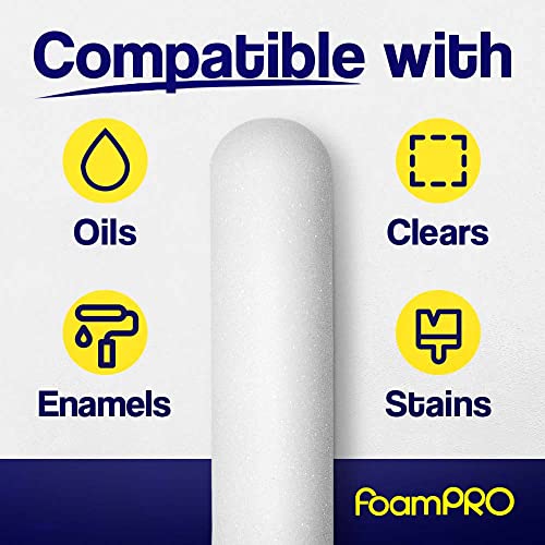 Foam Pro 176-10 Foam Paint Roller, Pack Of 10 #TOP3