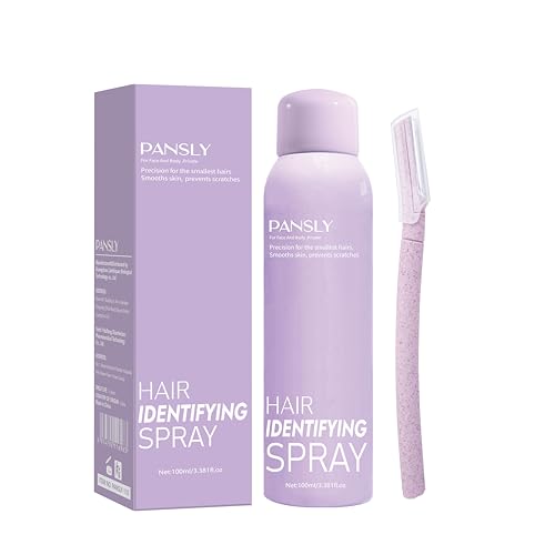 Newly upgraded 2025 Hair Identifying Spray Kit Moisturizing&Smoothing skin &Hair Reducing Skin Care Dermaplaner Spray Set for Women Men 100ML