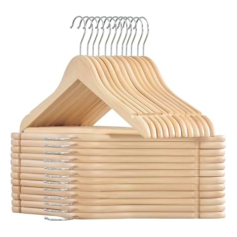 SONGMICS Wooden Hangers UCRW010N24 Cover