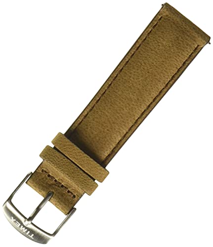 Timex TW7C08500GZ Tw7C08500 Two-Piece 20Mm Brown Leather Quick-Release Strap thumb #1