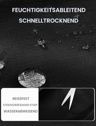 APTRO Herren Cargohose Weitbein Wasserabweisende – Bild 4
