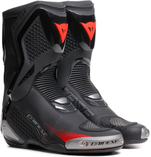 Dainese Torque 4 Air Stivali da moto, nero/rosso, 45