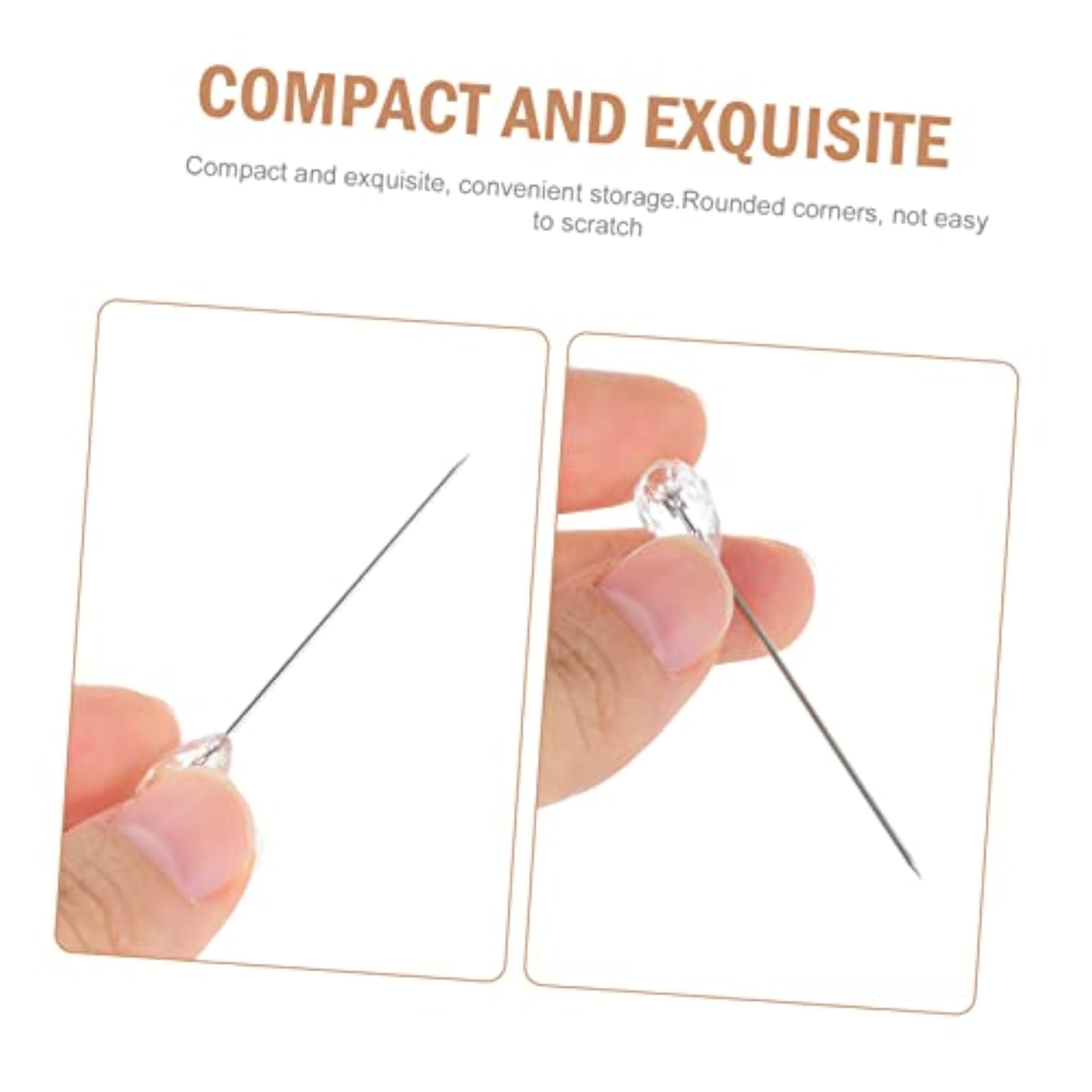 100pcs Blue Rhinestone Eye Pins for Sewing DIY