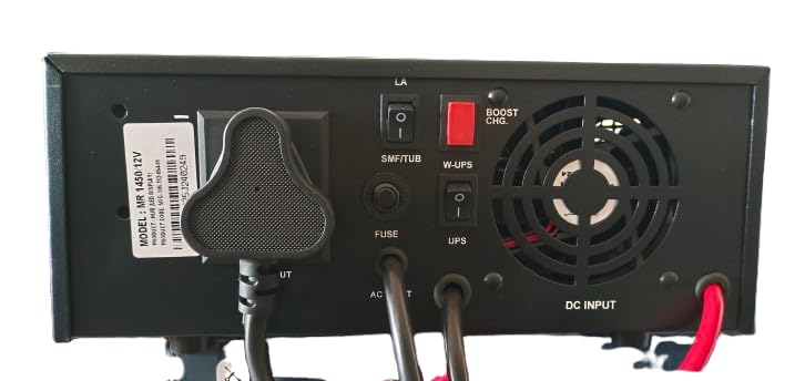 Image of MOTIRAJ Inverter MR 1450 /12V Pure Sine Wave Home UPS (36 Months Warrenty) Fast Battery Charging Process use Home & Office, Shops & Reliable Power Backup | Minimum Maintenance & Single Battery Uses