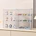 VGLXTRNT Clear Display Case for Figures, Wall-Mounted Acrylic Storage Organizer Box, Stackable Display Cabinet with Magnetic Door & Removable Shelves, Showcase for Collectibles, Figures, Image 7 VGLXTRNT Clear Display Case for Figures, Wall-Mounted Acrylic Storage Organizer Box, Stackable Display Cabinet with Magnetic Door & Removable Shelves, Showcase for Collectibles, Figures, Image 7