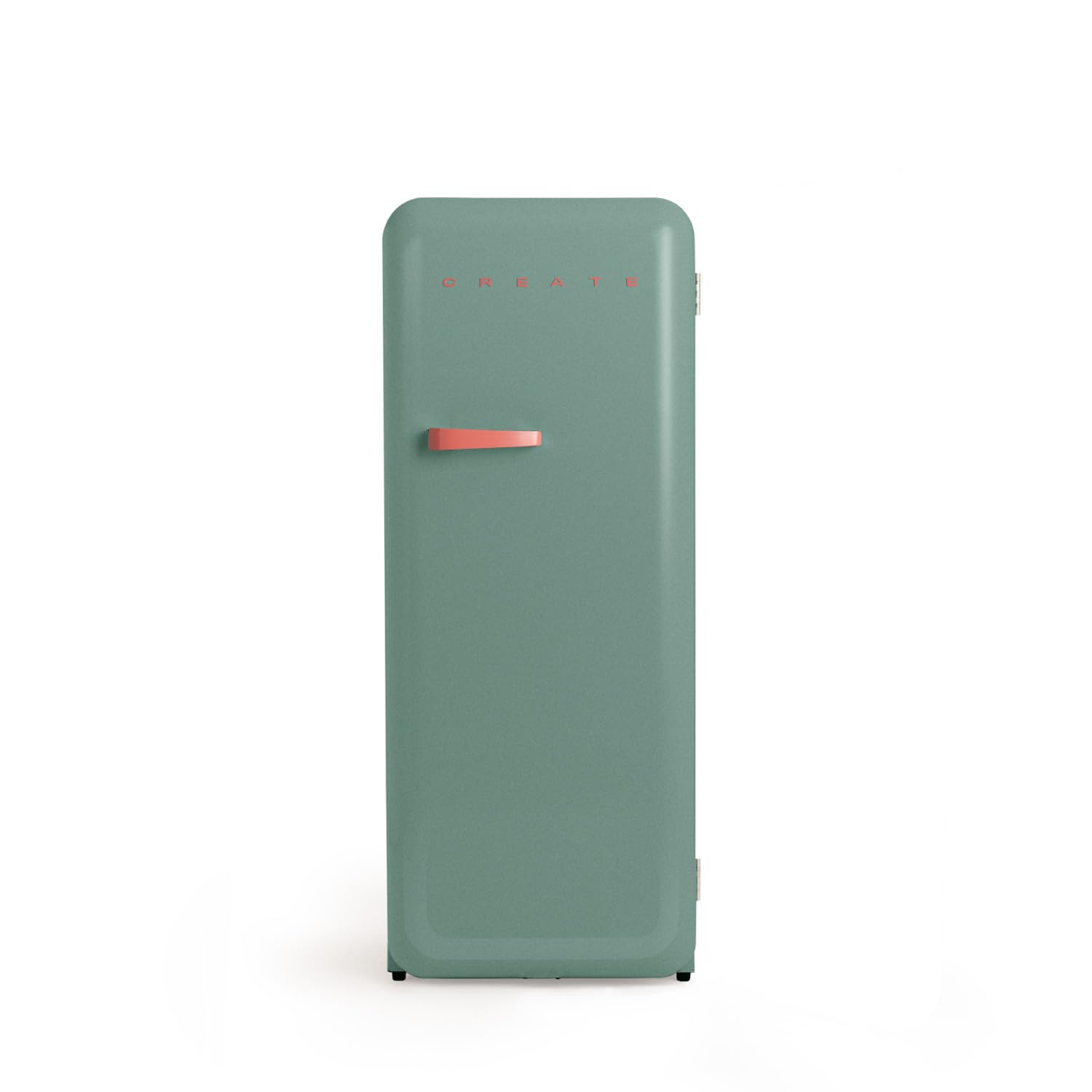 CREATE / RETRO FRIDGE 150 TERRACOTA/Frigorífico blanco roto maneta terracota con congelador 281L / 102W. bajo consumo. 150cm. 3 estantes. regulador temperatura. botellero. 60x60x150cm — view 38