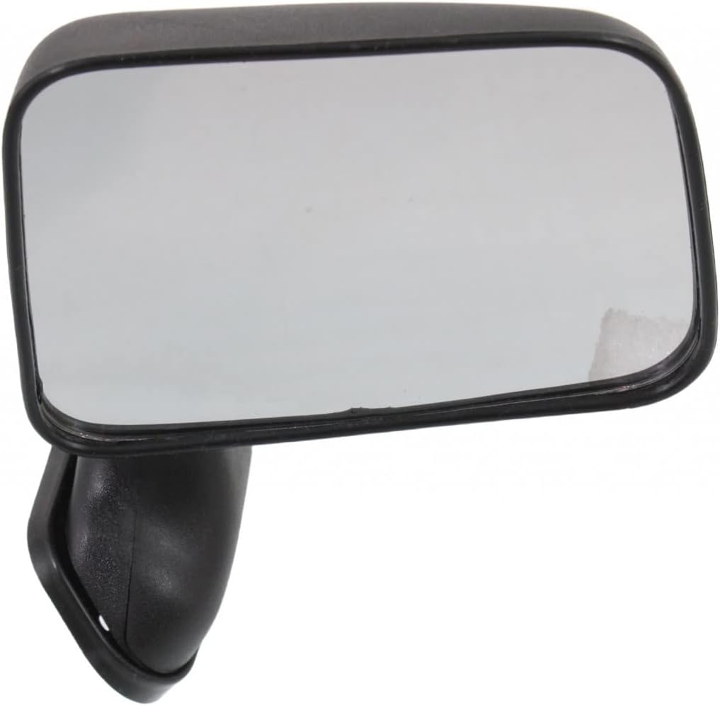 For Toyota Pickup 1989-1995 Door Mirror Passenger Side | Manual | Manual Folding | Non-Heated | Door Mount | w/Vent Window | Textured Black | Replacement For 8791089143, 8791089143-PFM