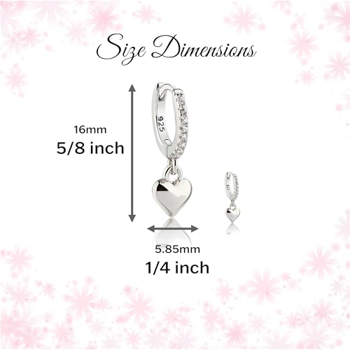 Image of Cherished Moments Huggie Earrings, .925 Sterling Silver or 14k Gold-Plated