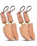 HOUNDSBAY Cowboy Boot Trees, Cedar Western Boot Tree for Men & Women, Shoe Tree for Boots, Boot Stretcher & Shaper (Pack of 2)