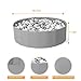 Foldable Ball Pit for Toddlers Large Foldable Puppy Dogs Cats Baby Infant Kids Portable Corner Ball-Pit Big Pop Up Collapsible Soft Play Tent Indoor Outdoor (Balls no Include) Gray