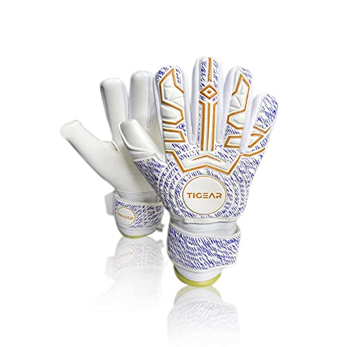 TIGEAR Spark Series Adult Goalkeeper Gloves with Durable German Latex