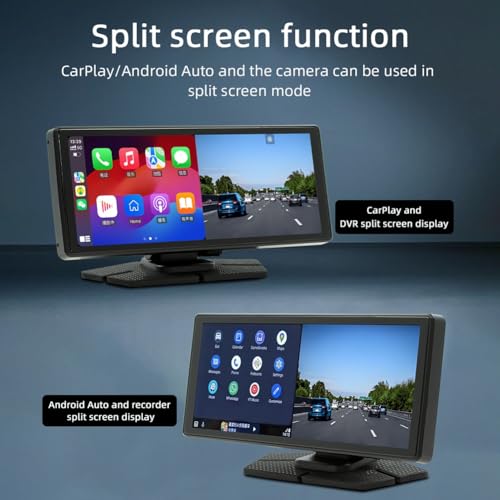 Pantalla portátil para coche que soluciona la falta de GPS y CarPlay inalámbrico 7