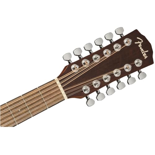 Image of Fender CD-140SCE 12-String Dreadnought Cutaway Acoustic Electric Guitar with 2-Year Warranty, Fishman Pickup and Preamp System, Natural, with Case