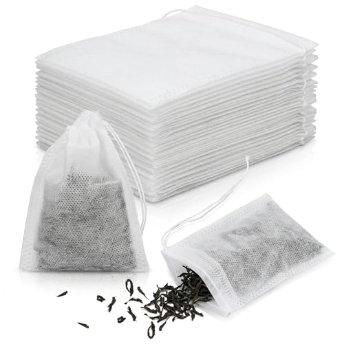 30 Stück Gewürzsäckchen 8x10cm Gewürzbeutel Zum Mitkochen Gewürzbeutel Teebeutel Zum Selbstbefüllen Gewürzsack Mit Kordelzug Umweltfreundlich Wiederverwendbar Teebeutel Für Tee Kaffee Filter Gewürze
