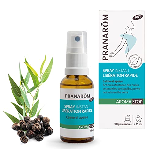 Pranarôm Aromastop Calm and Soothing 瞬间释放喷雾，含有机精油 15ml