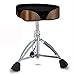 QLTY Taburetes para Batería Ajustables (45~68cm),Taburete de Silla de Montar,Taburete de Tambor,Trono de Tambor,Universal para Adultos y niños,con Baquetas