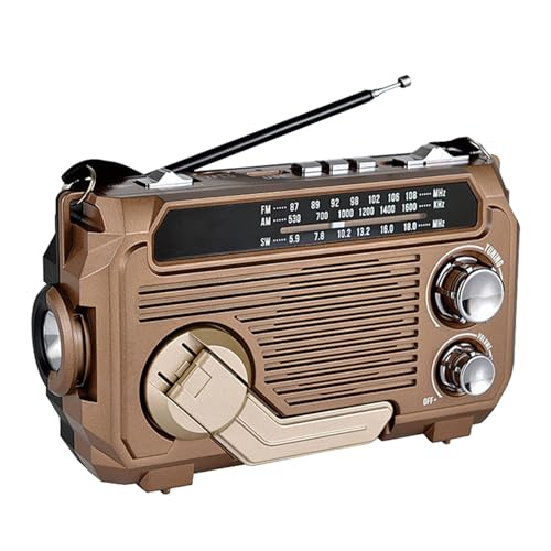 Radio d'urgence avec alerte AM/FM et sirène SOS pour la famille