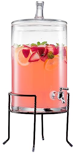 Style Setter Beverage Dispenser with Stand - 2.5...