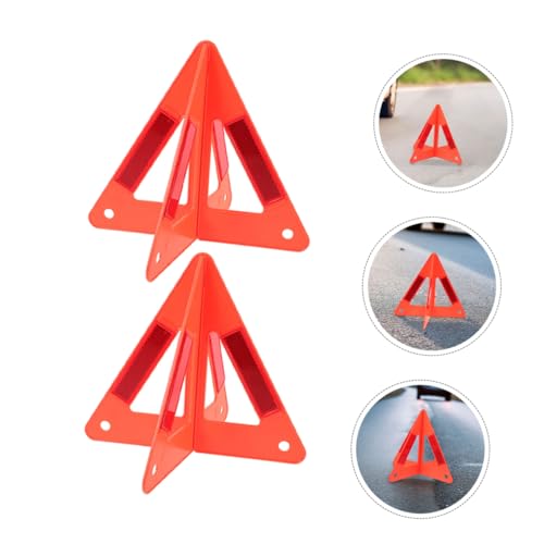 Kit 5 Triángulos de Seguridad Reflectantes para Auto miniatura 7