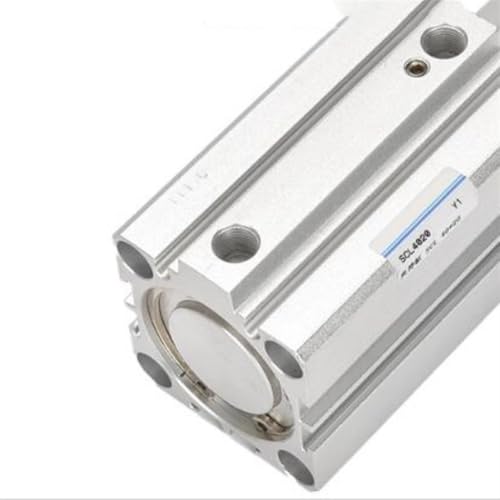 Cylindre pneumatique à pression vers le bas SCR32-10 à double effet robuste - 5