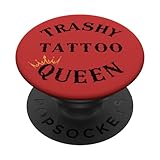 Photo Gallery trashy tattoo queen testo nero tattooed donna grafica popsockets popgrip intercambiabile Photo Gallery trashy tattoo queen testo nero tattooed donna grafica popsockets popgrip intercambiabile