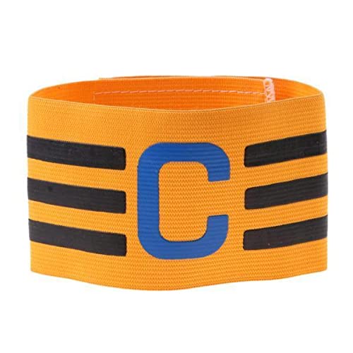 2xFootball Soccer Sports Arm Adjustable Bands Captain Armband #2 Yellow | Sporting Goods | Team Sports | Soccer | Clothing, Shoes & Accessories | Other Soccer Clothing & Accs
