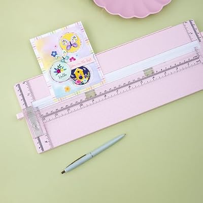 EK Success Rotary Paper Trimmer-Pink