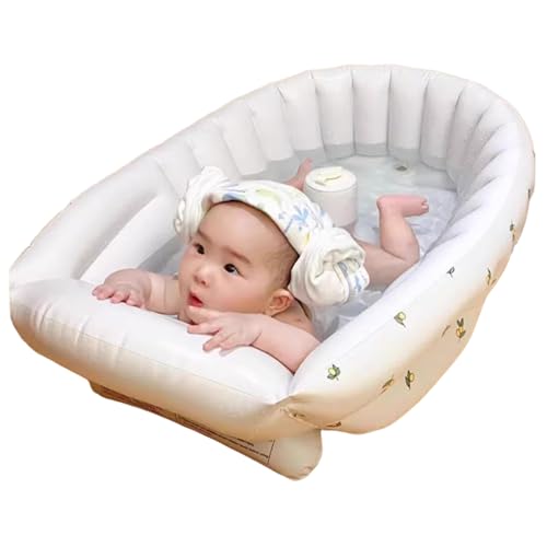 Baignoire gonflable pour bébé compacte et pliable pour le voyage
